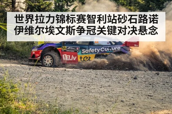 rally car gravel road